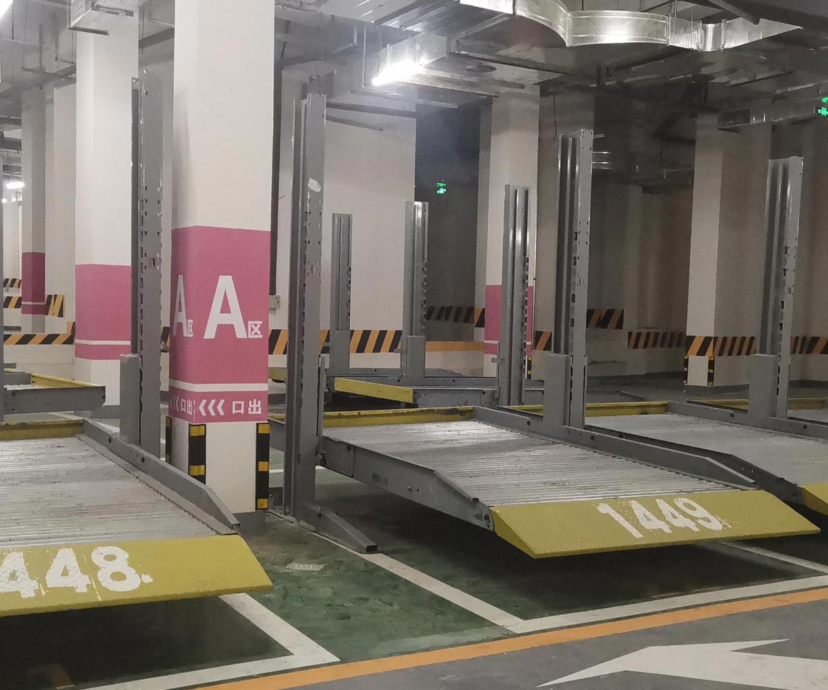 墨江升降橫移式立體停車庫租賃