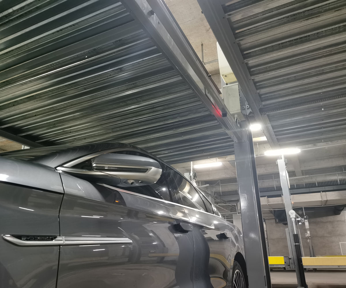 三層升降橫移立體停車場過規劃
