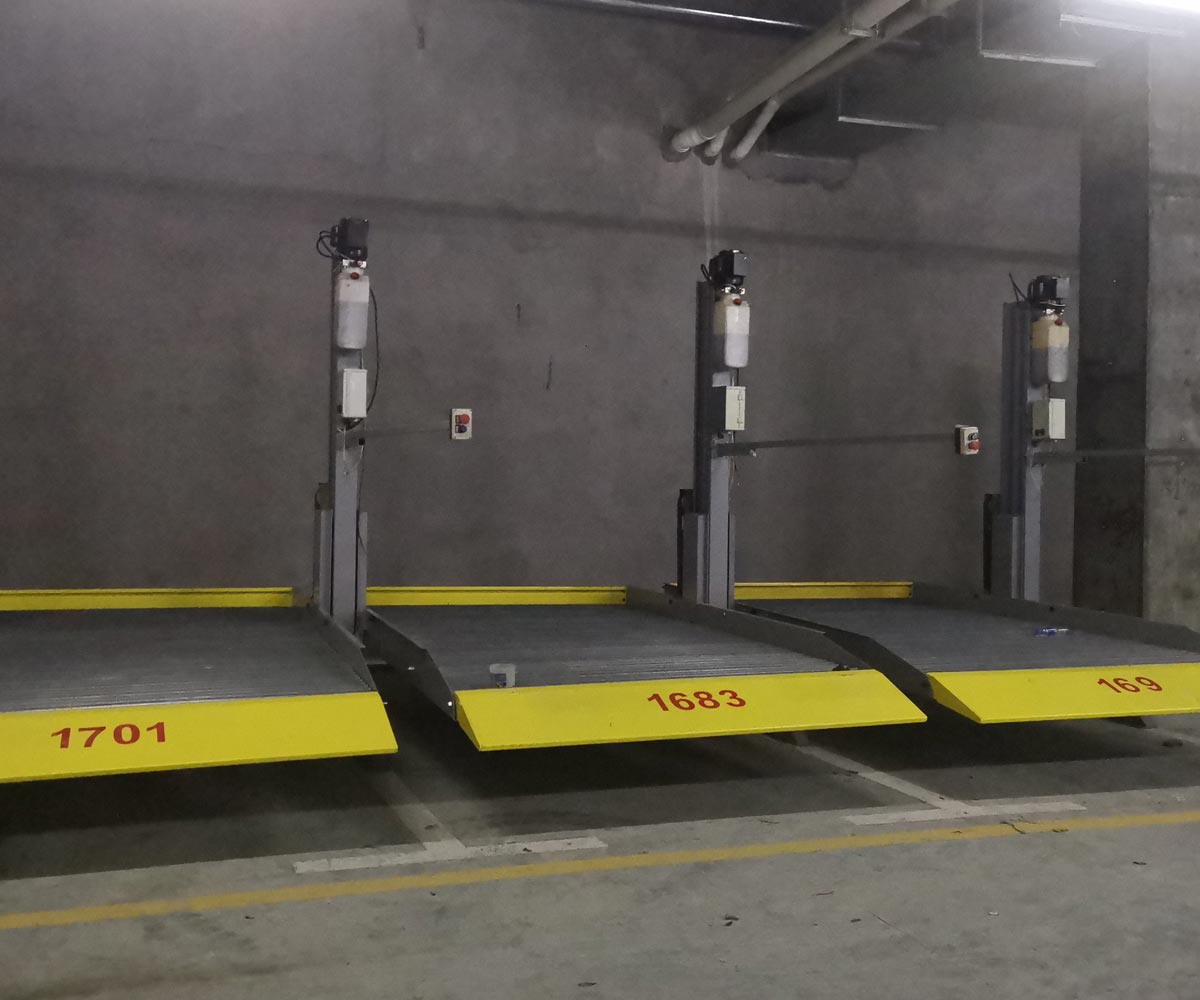 地下室兩柱式機(jī)械立體停車設(shè)備 地下室兩柱式機(jī)械立體停車設(shè)備