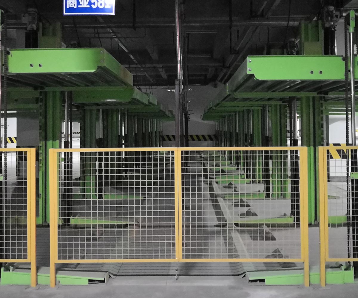 小區兩層簡易式機械式停車庫 小區兩層簡易式機械式停車庫