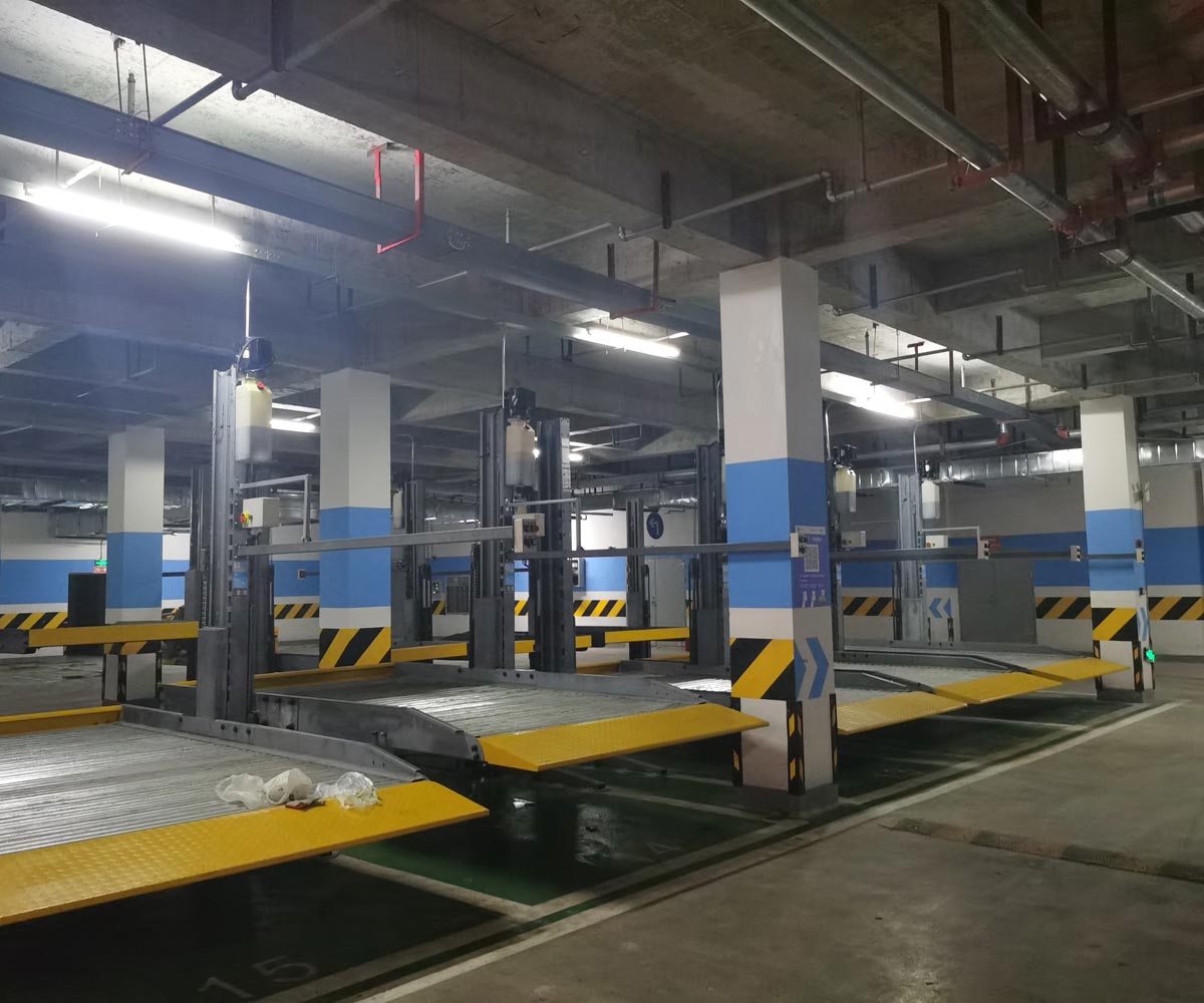 地下室二層升降式機械停車 地下室二層升降式機械停車