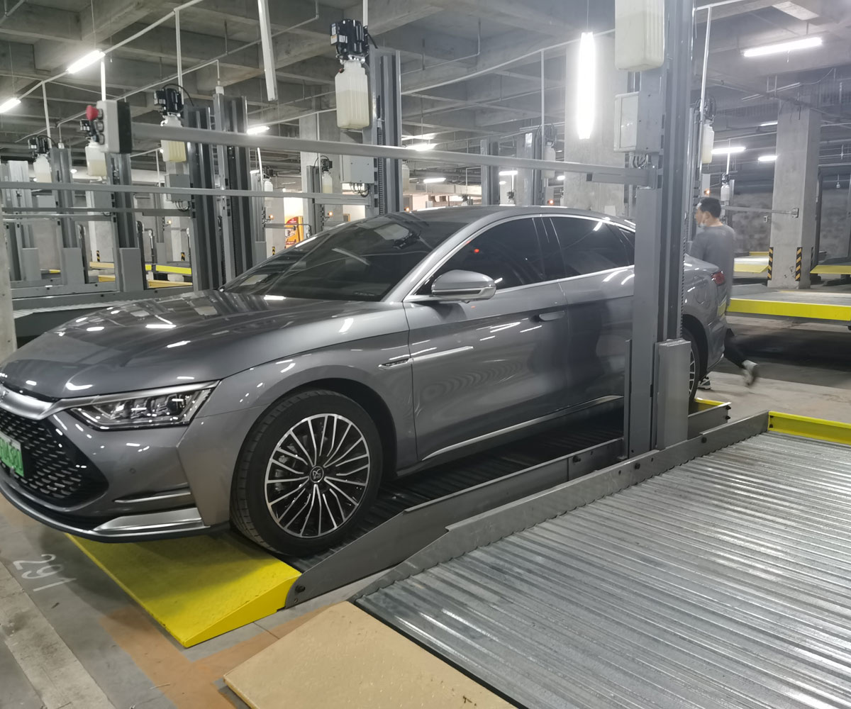 兩柱簡易類機(jī)械停車庫