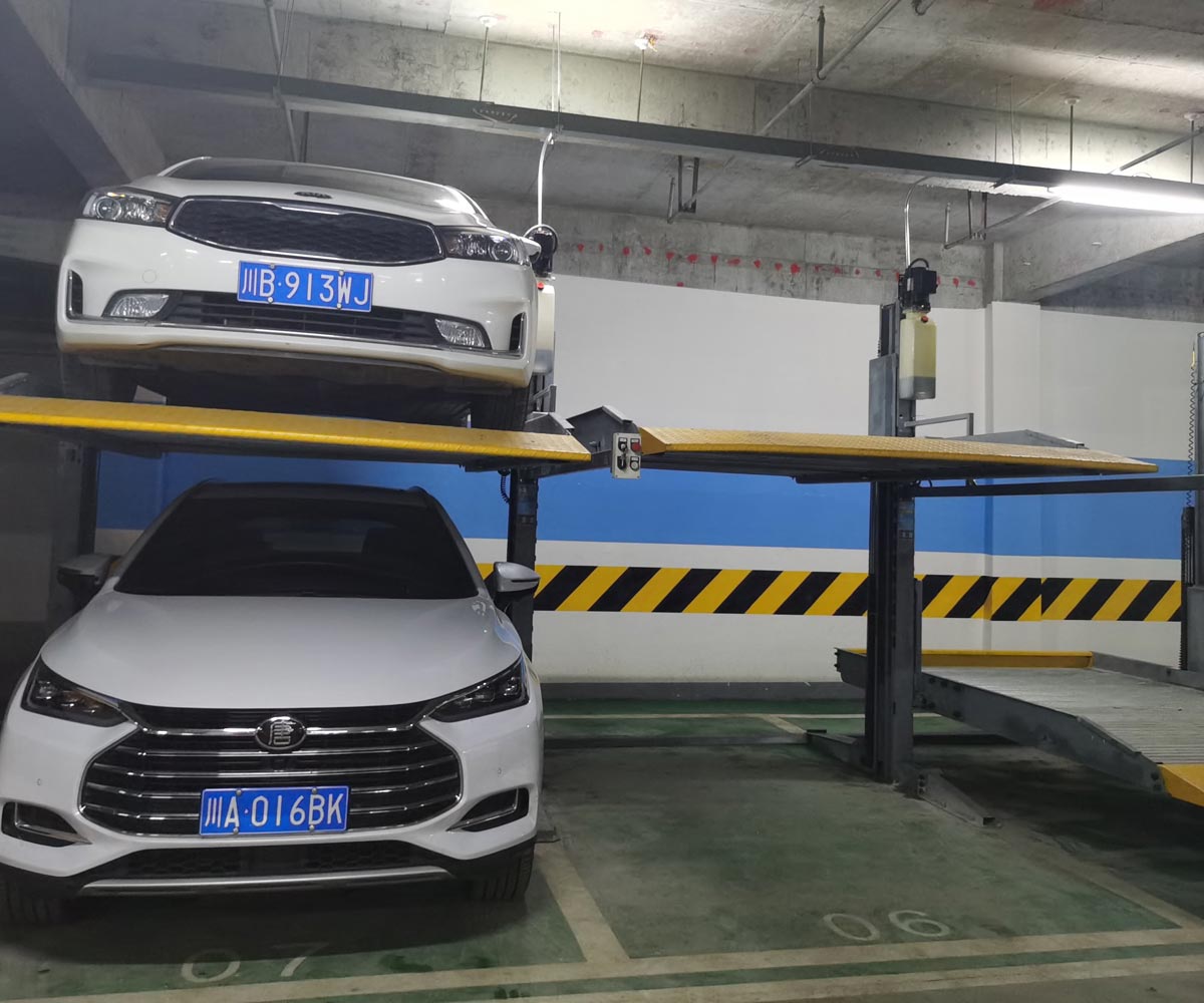 地下室家用簡易升降停車庫 地下室家用簡易升降停車庫