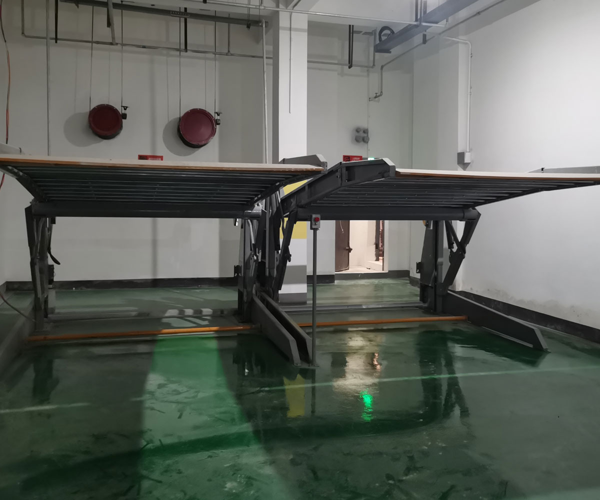 祿豐PJS俯仰簡易升降機械式停車設備