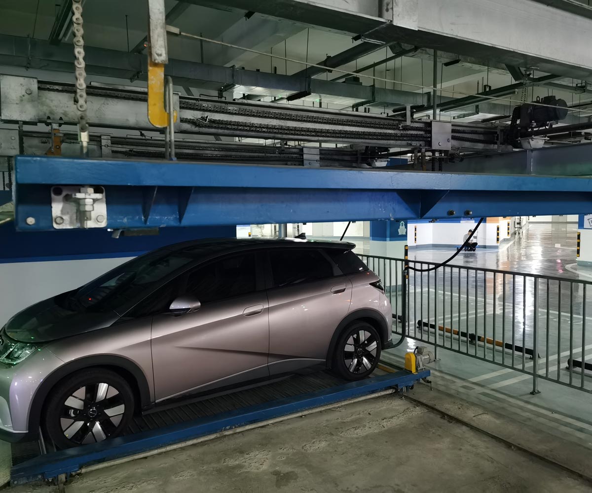 負一正三地坑PSH4D1四層升降橫移機械式停車設(shè)備 負一正三地坑PSH4D1四層升降橫移機械式停車設(shè)備